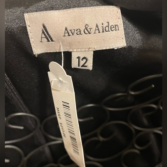 Ava & Aiden Sheath Shift Sleeveless Dress Sz 12 Women’s Dress NWT - Picture 4 of 16